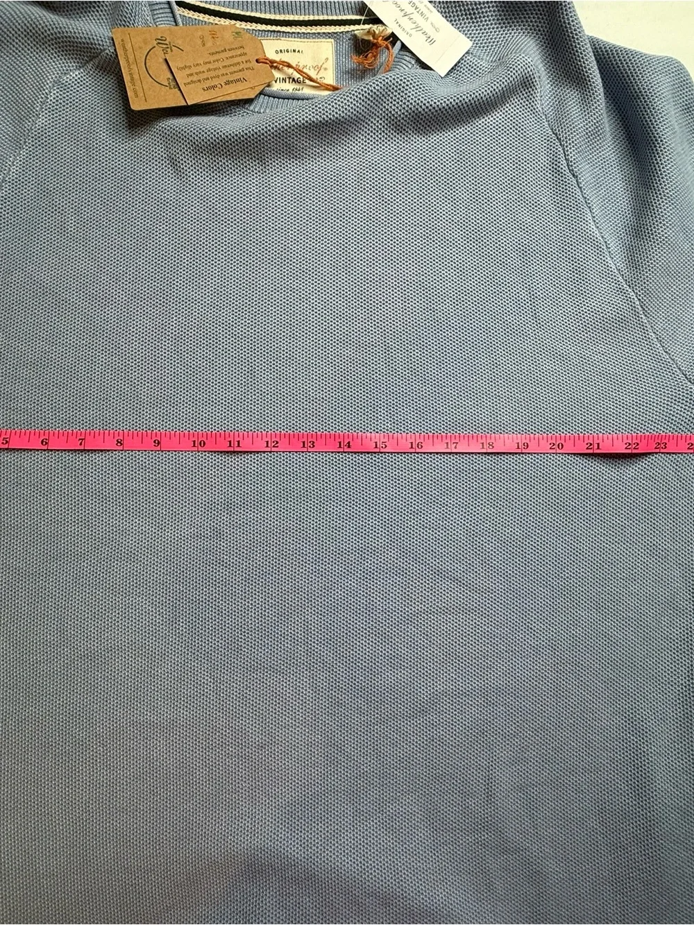 Weatherproof Men's Sky Blue Crewneck Sweater